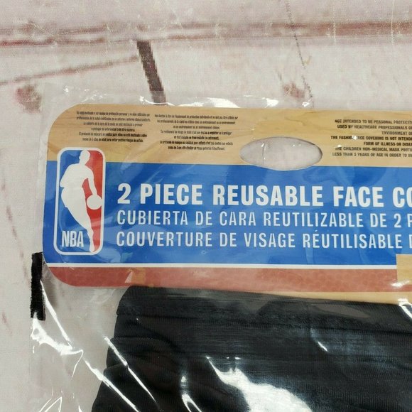 NBA Celtics Mask 2 Piece Reusable Face Covering Youth OS 4-7 - Picture 6 of 11